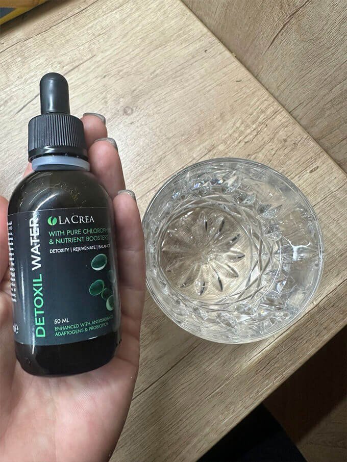 tomar Detoxil Water gotas