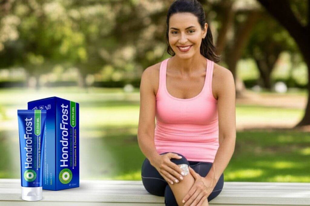 Aplicación adecuada de Hondrofrost Gel para aliviar el dolor articular.